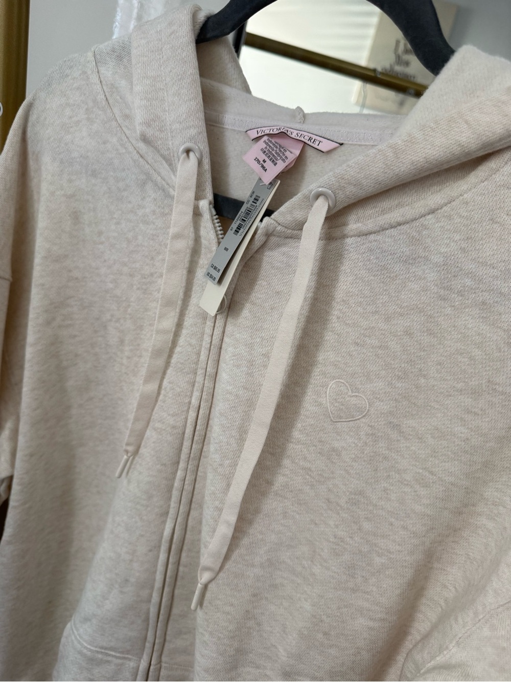 Women Victoria Secret full-zip Sweater Hoodie